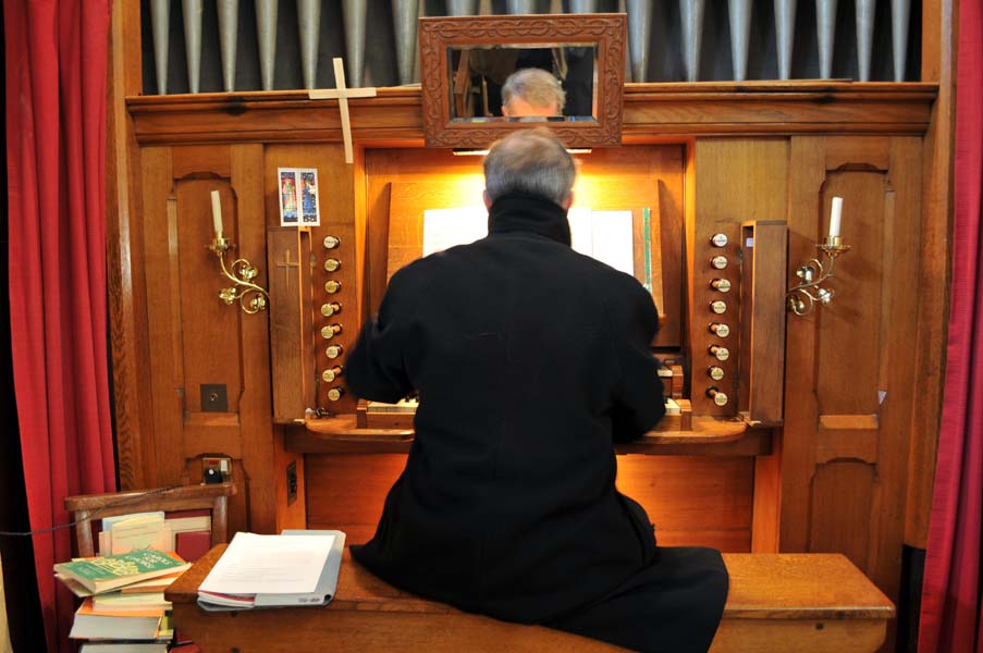 The music maker, St John's Berkswell.