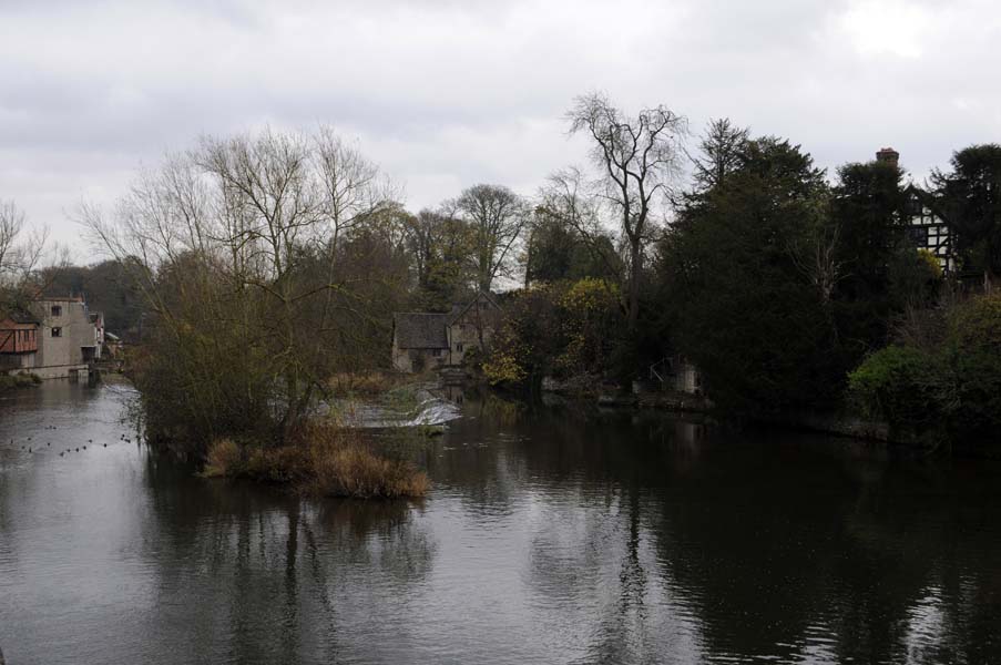 The river Teme, Ludlow.