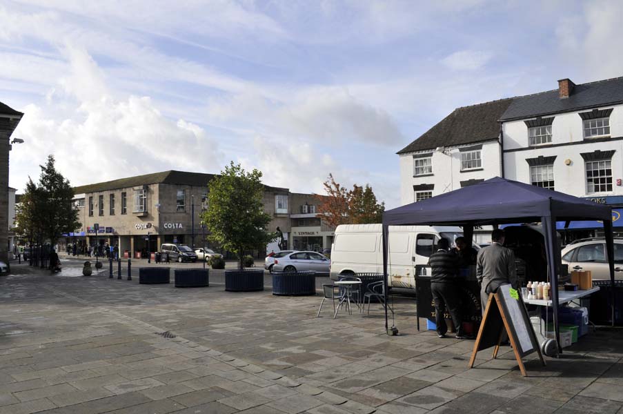 The town square.