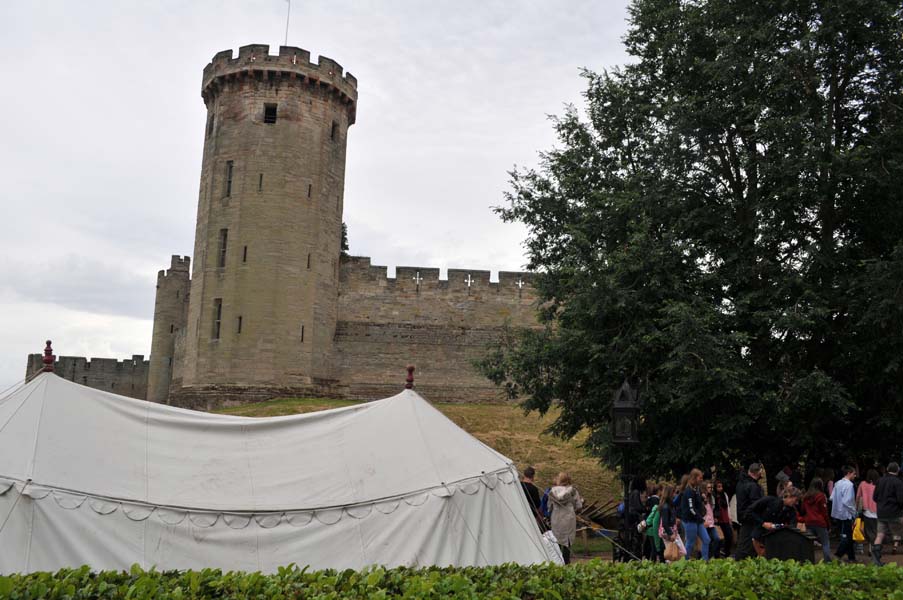 Warwick castle.