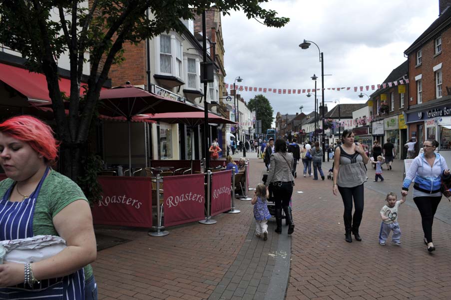 Woman with red hair, Tamworth.