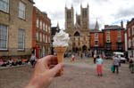 A nice ice cream, Lincoln.