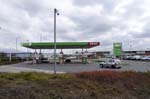 Petrol station, Tamworth.