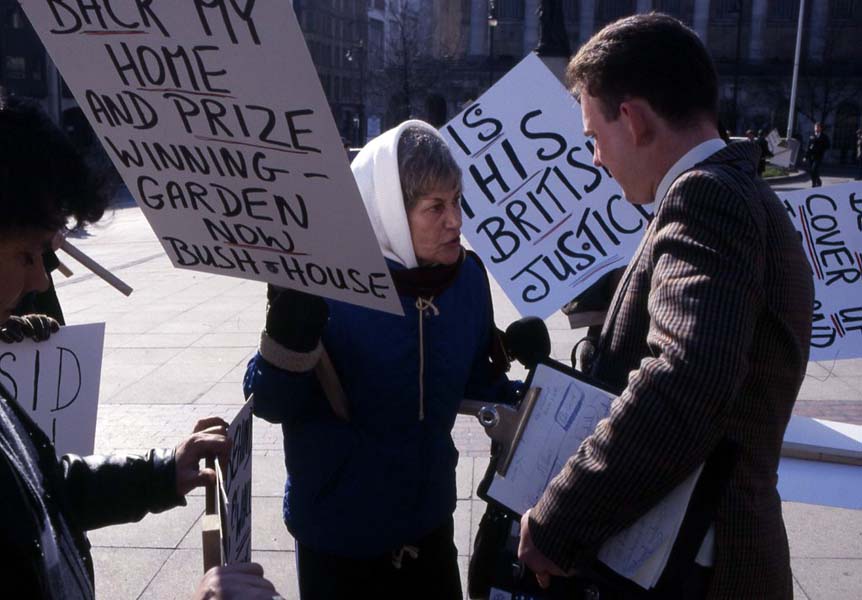 Dot's fight for justice, Victoria square.