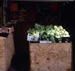 Fresh veg, the old Bull Ring market.