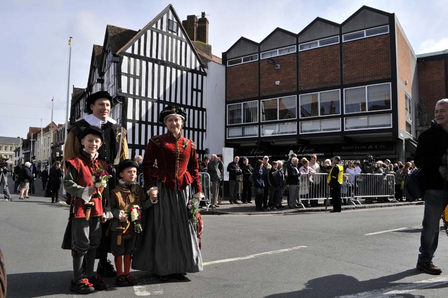 Players, Shakespeare's birthday celebrations, Stratford..