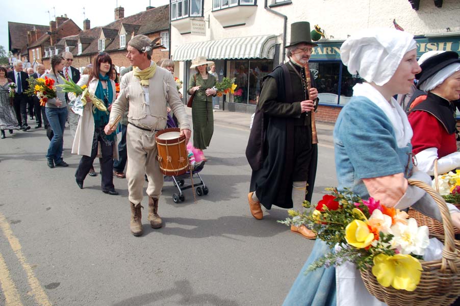 Shakespeare's birthday celebrations, Stratford.