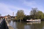 Pedestrian bridge over the Avon.