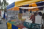 The fruit stall.