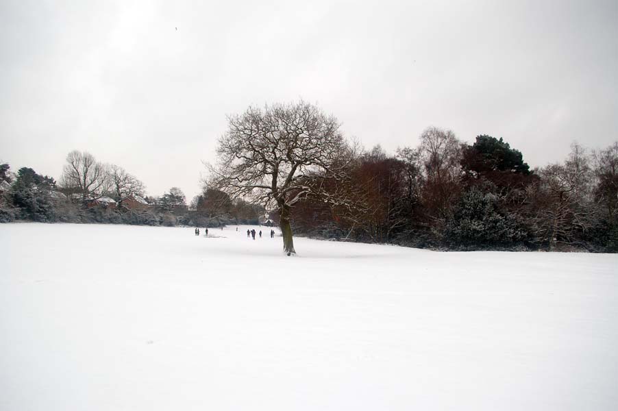 Meadow Platt in winter.