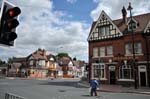 Crossing and public house, Boldmere.