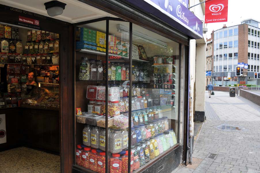 Popular sweet shop, Walsall.