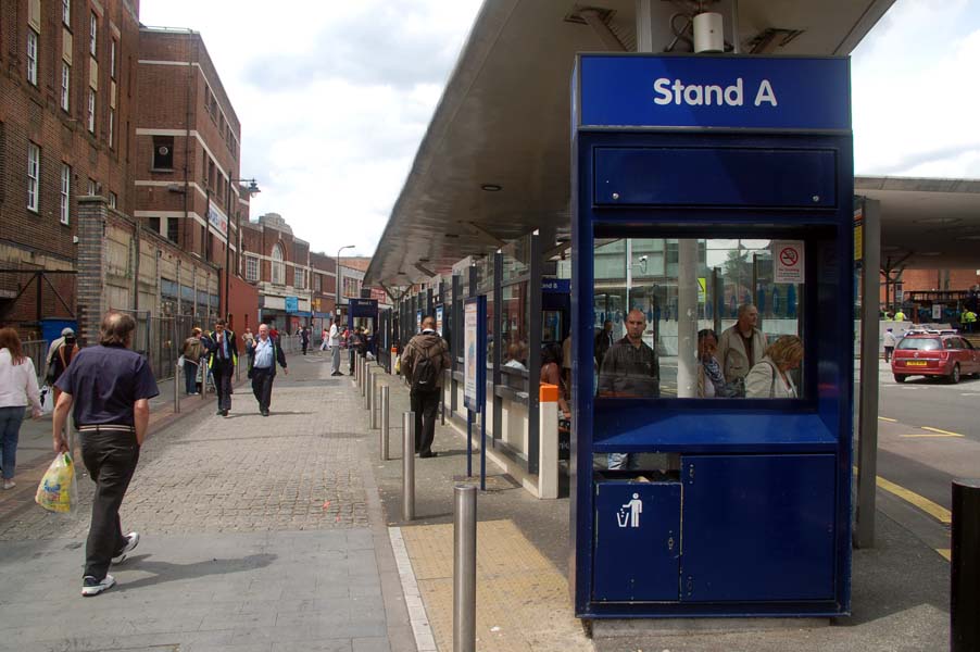 The bus station, Walsall.