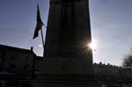 The war memorial.